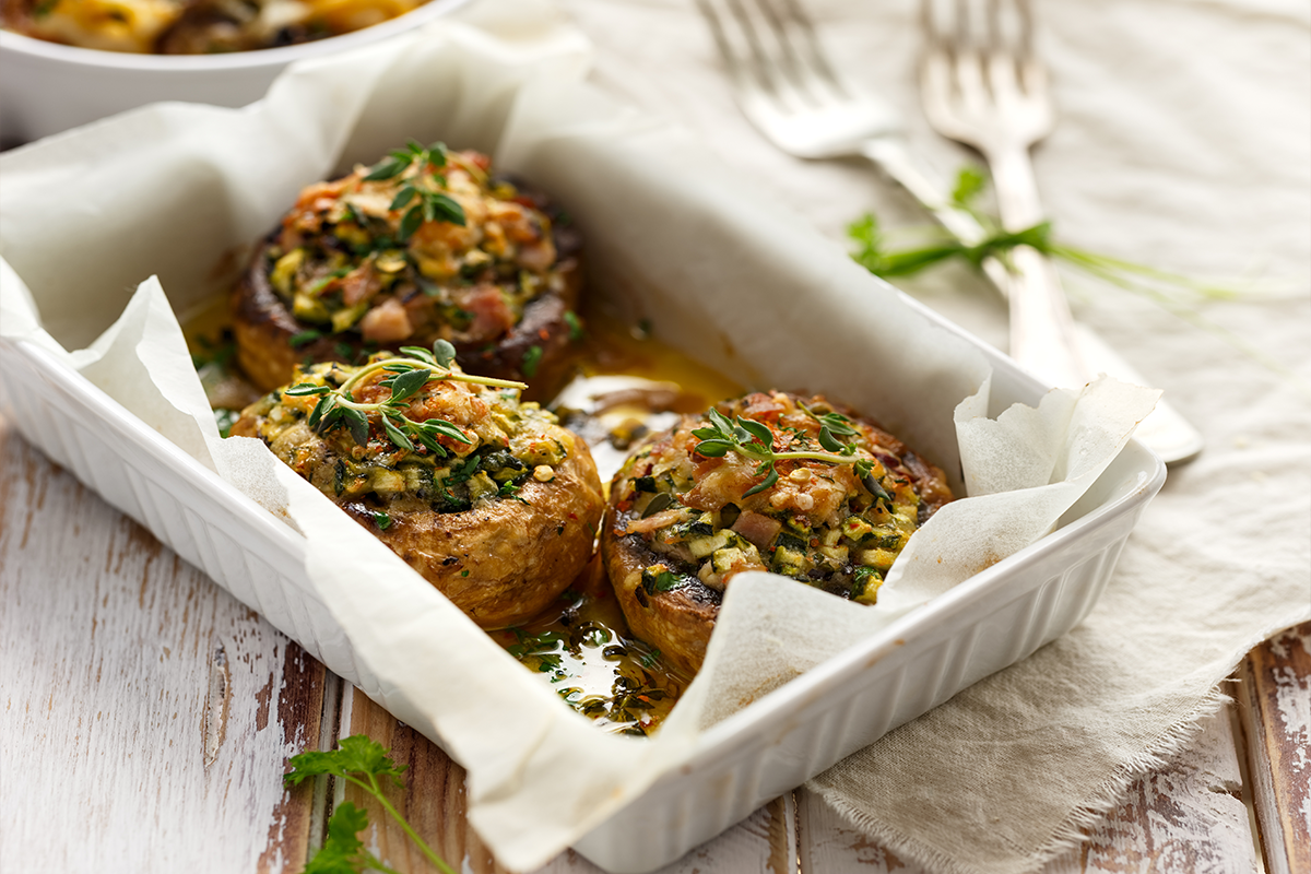 Stuffed Onions with Kamut