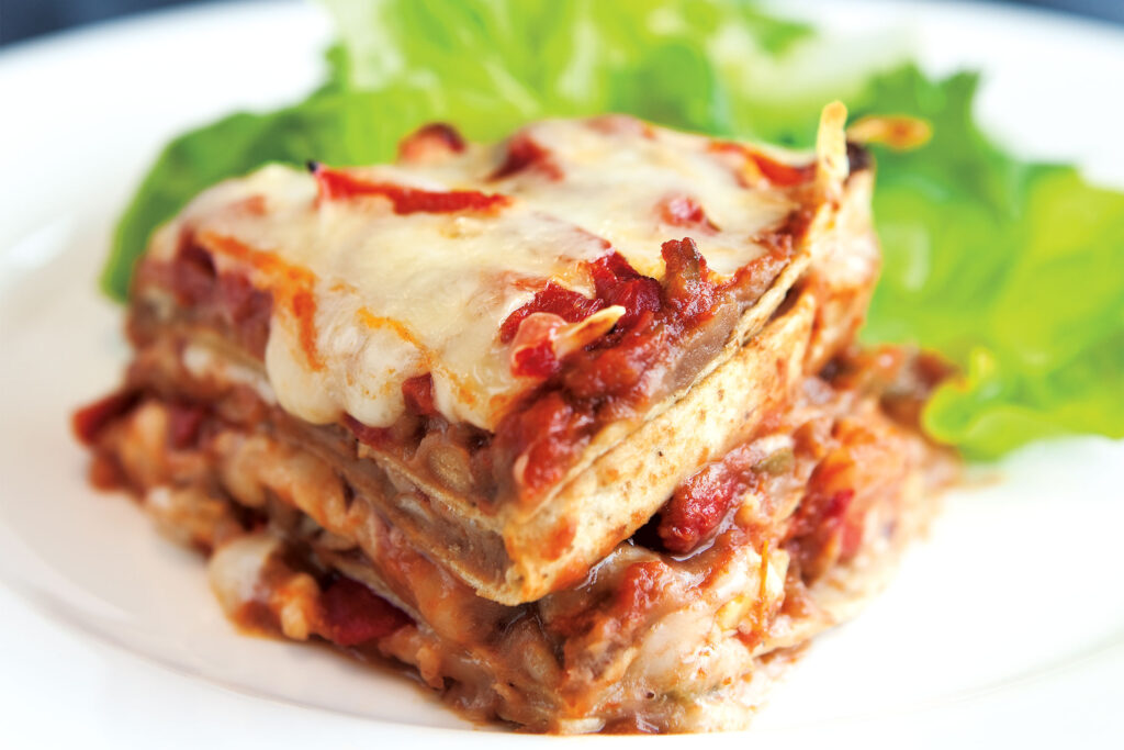 Fast Mexican Lasagna
