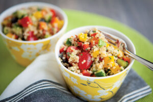 Quinoa Salad with Sweet and Sour Dressing