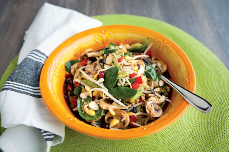 Cool Rice and Beans Salad