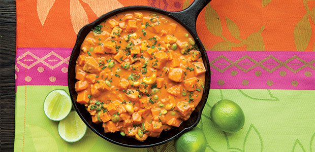 Sweet Potato Salmon Curry