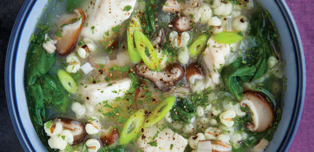 Job’s Tears Whitefish Stew