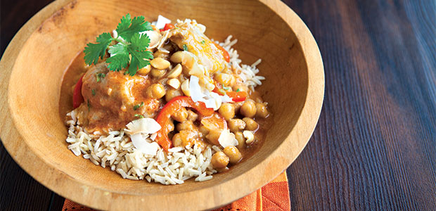 Thai Chicken and Red Pepper Curry