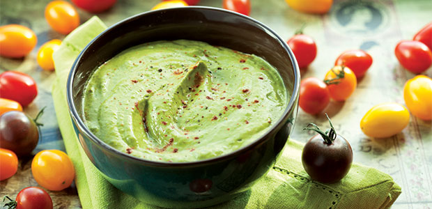 Smoky Avocado Spinach Dip