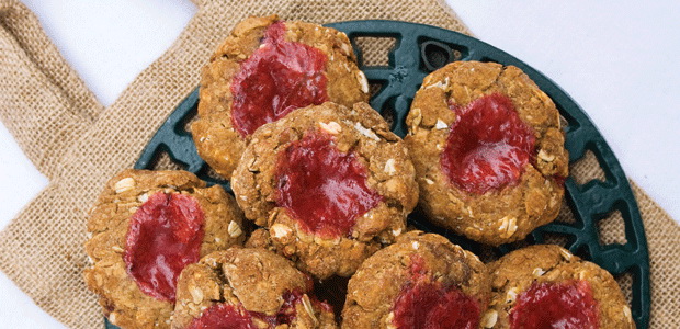Wholesome Strawberry Thumbelina Cookies