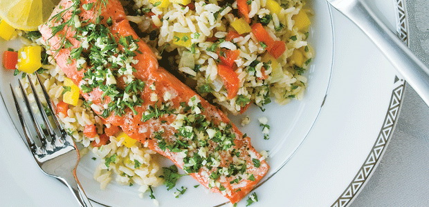 Salmon Fillets with Gremolata