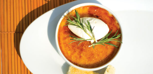 Rosemary Creme Brûlée