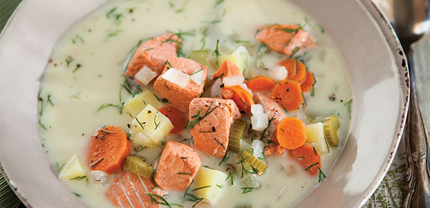 Scandinavian Salmon Stew