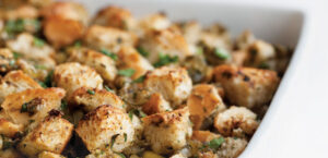 Lemon, Pine Nut, and Bread Stuffing