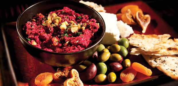 Beet and Walnut Dip