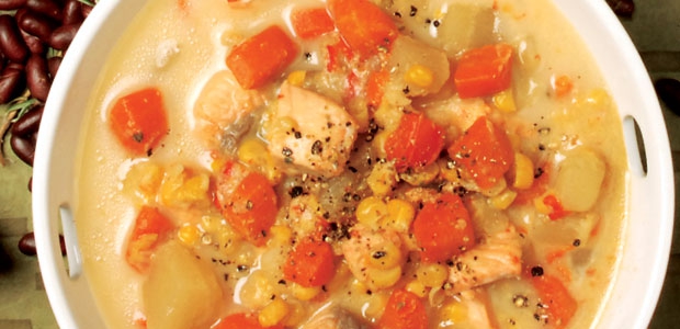West Coast Salmon Chowder