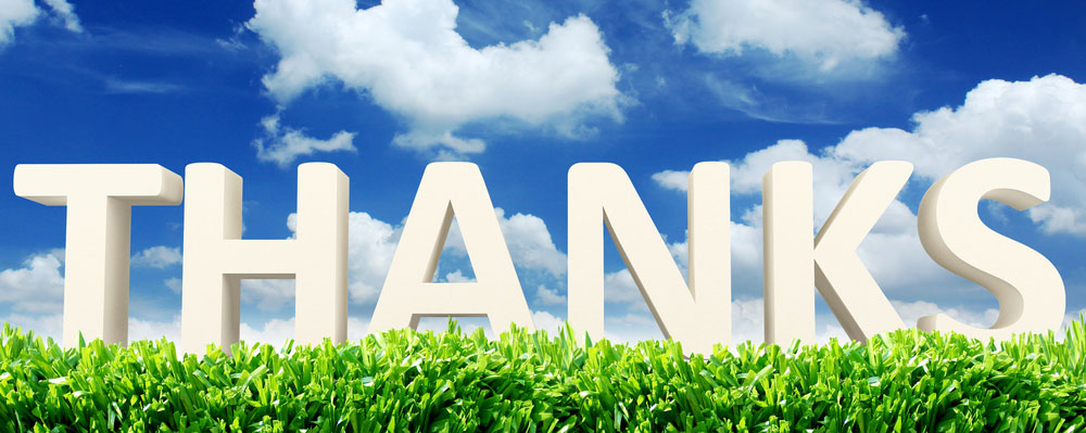 Develop an attitude of gratitude