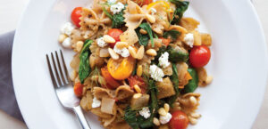 Tomato, Fennel, and Goat Cheese Pasta