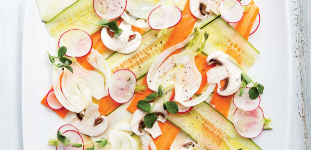 Summer Garden Carpaccio