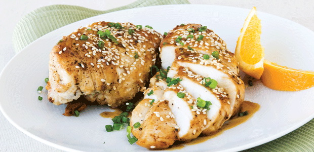 Simple Sesame Grilled Chicken