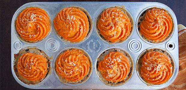 Individual Turkey Shepherd’s Pie
