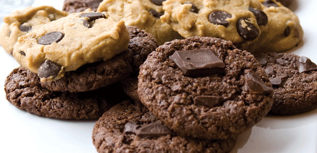 Chocolate Mint Melties / Gluten-Be-Gone Homestyle Chocolate Chip Cookies