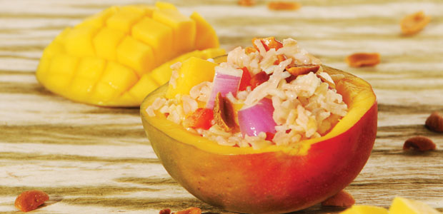 Wild Rice and Mango Summer Salad