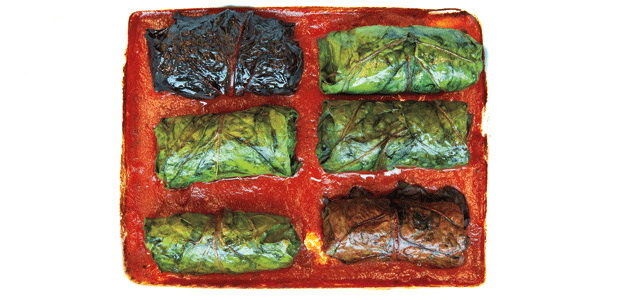 Swiss Chard and Chèvre Roll-Ups