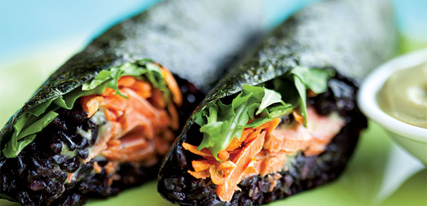 Salmon Nori Rolls
