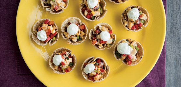 Smoky Chicken Cups