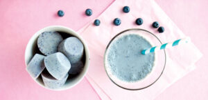 Blueberry Almond Smoothie Cups