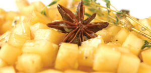 Sweet Potato Risotto with Star Anise and Soy