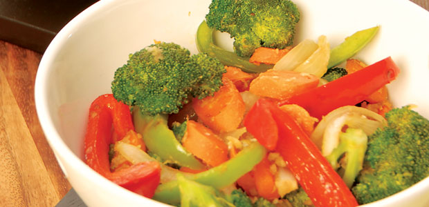 Garlic-Ginger Vegetable Stir-Fry