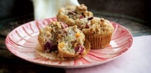 Rhubarb Buttermilk Muffins