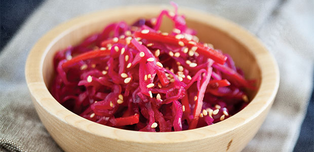 Pickled Cabbage and Carrots