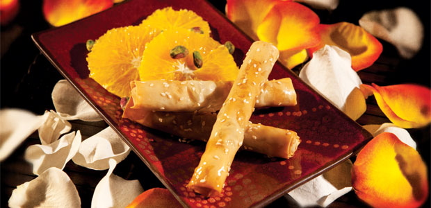 Date and Pistachio Cigars