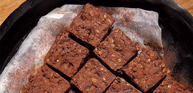Carob Oatmeal Brownies
