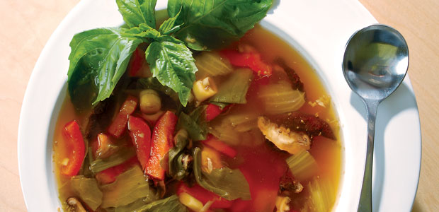 Thai Hot and Sour Soup (Tom Yum Gai)