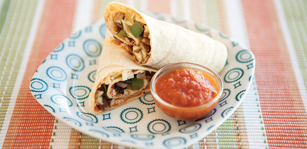 Healthy Pizza Rolls with Marinara Dipping Sauce