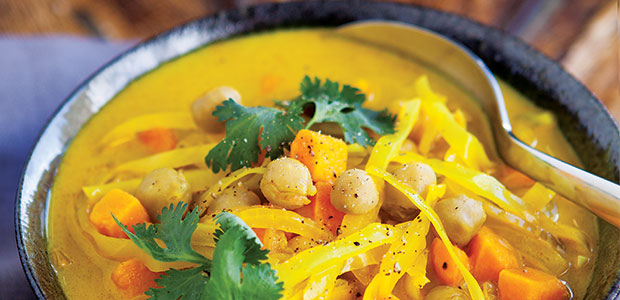 Curried Cabbage Soup