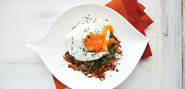 Sweet Potato Pancake Stacks