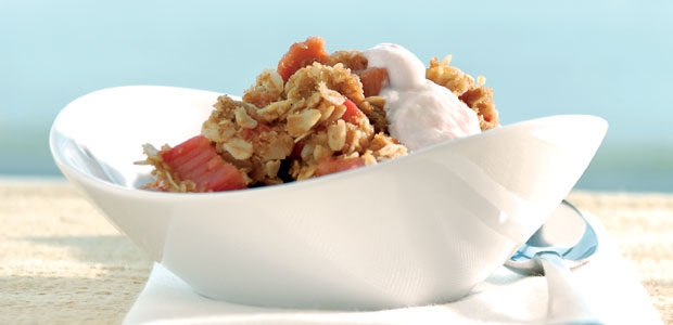 Rhubarb Crisp