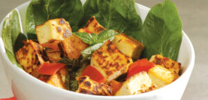 South Pacific Tofu with Rooibos Sauce