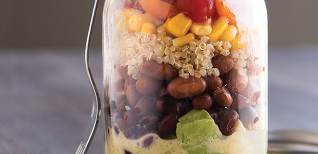 Tex-Mex Quinoa Salad Jars