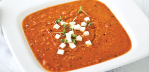 Grilled Tomato Gazpacho