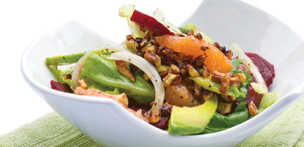 Beet, Avocado, and Grapefruit Salad