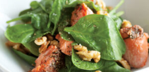 Citrus, Spinach and Salmon Salad