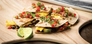 Egg Bean Quesadillas