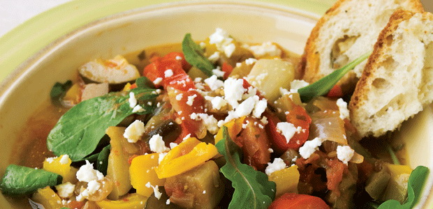 Roasted Pepper Ratatouille