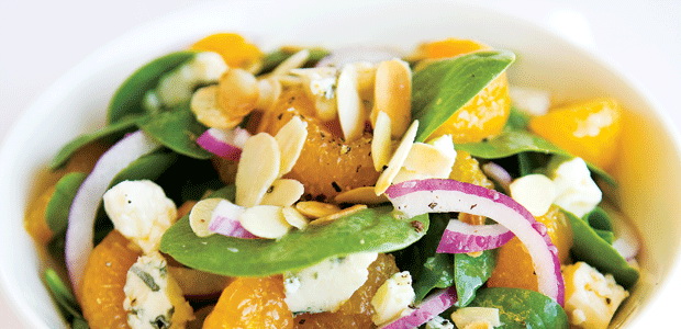 Mandarin Orange and Gorgonzola Salad