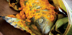 Banana Leaf BBQ Fish