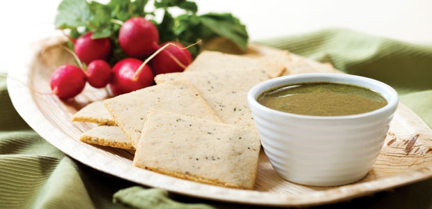 Almond Hemp Crackers