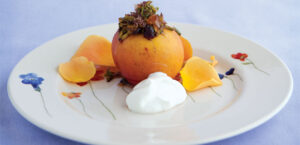 Baked Apples with Roses