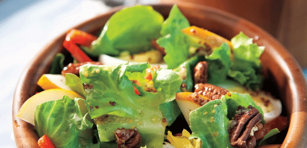 Escarole Salad with Maple Vinaigrette