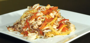 Pan-fried Baby Squid